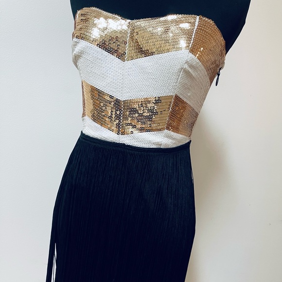 Sequin Mini Dress 2b by BEbE Size XS/0 - Picture 5 of 11